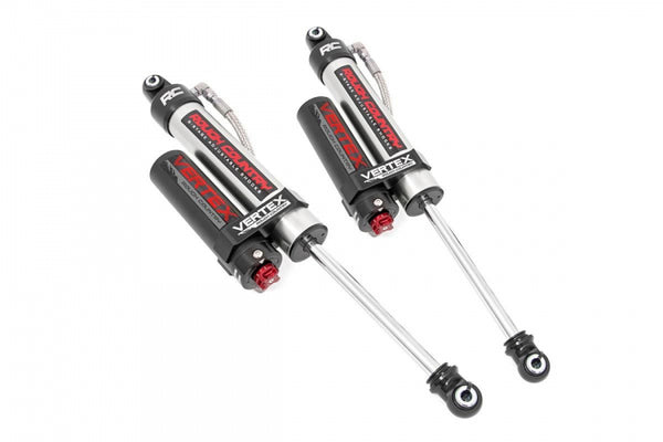 Rough Country Vertex 2.5 Adjustable Rear Shocks | 5-7.5" Lift | 2007+ Silverado / Sierra 1500
