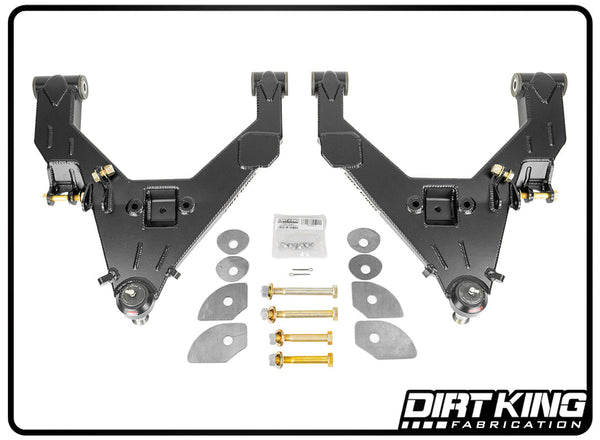 Dirt King Performance Lower Control Arms | 2007-18 Silverado / Sierra 1500