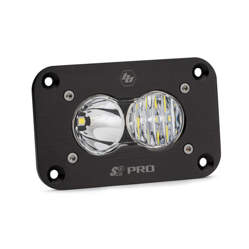 Baja Designs S2 Pro Flush Mount Auxiliary LED Light Pods - Underland Offroad