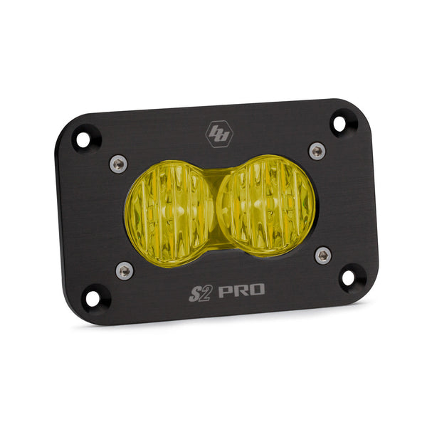 Baja Designs S2 Pro Flush Mount Auxiliary LED Light Pods - Underland Offroad