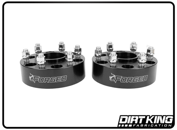 Dirt King 2" Wheel Spacers | 6x5.5 14mm x 1.5 | 1999+ Silverado / Sierra 1500