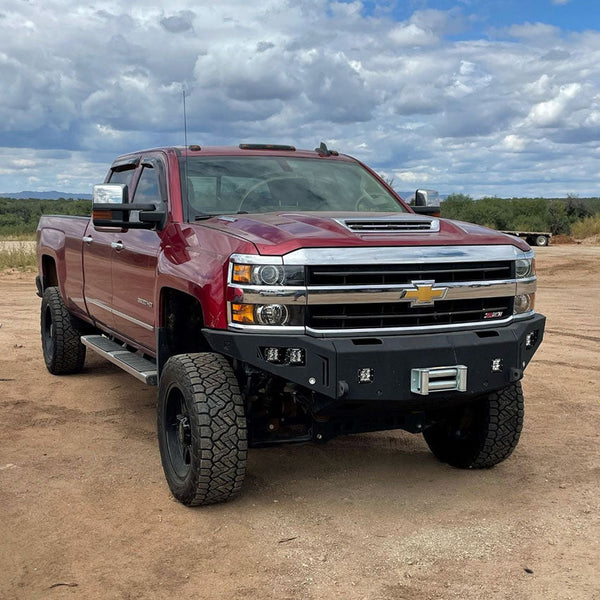 Chassis Unlimited Octane Front Winch Bumper | 2015-19 Silverado HD