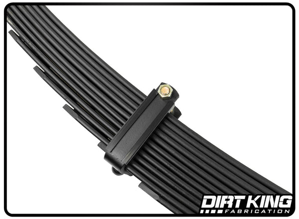 Dirt King Long Travel Leaf Springs | 1999-2018 Silverado / Sierra 1500