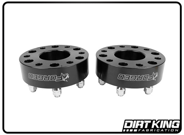 Dirt King 2" Wheel Spacers | 6x5.5 14mm x 1.5 | 1999+ Silverado / Sierra 1500