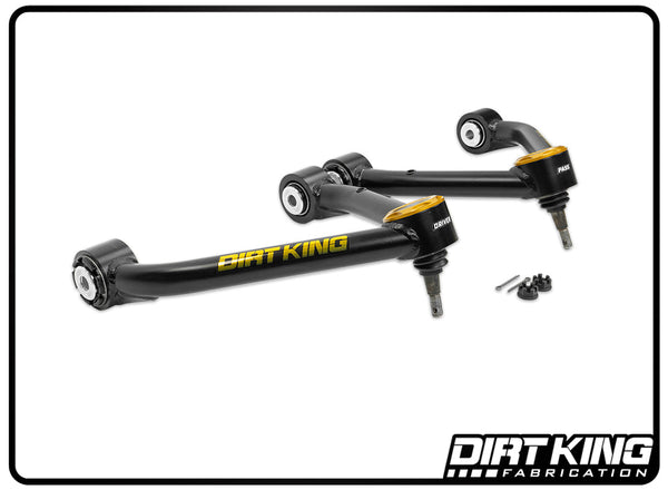Dirt King Ball Joint Upper Control Arms | 2007-18 Silverado / Sierra 1500