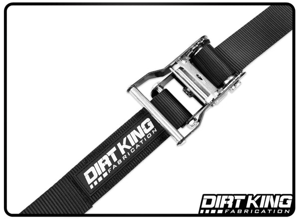 Dirt King 3 Way Spare Tire Strap & Mount | 1999+ Silverado / Sierra 1500