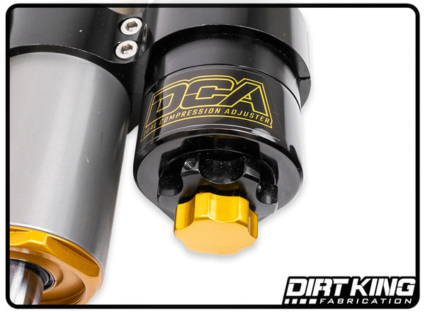 Dirt King 2.5 Smooth Body Shocks | DCA Piggyback Reservoir | 2007-18 Silverado / Sierra 1500