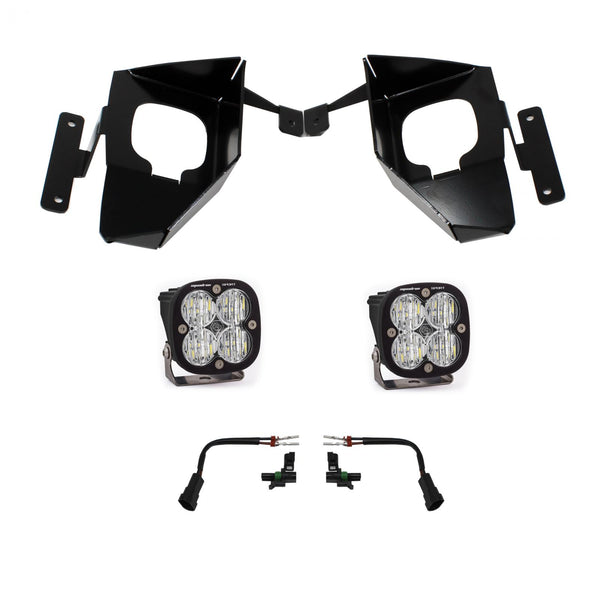 Baja Designs Squadron Sport Fog Pocket Light Kit | 2016-18 Silverado 1500