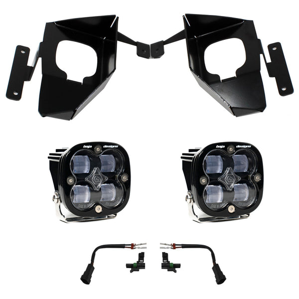 Baja Designs Squadron SAE Fog Pocket Light Kit | 2016-18 Silverado 1500