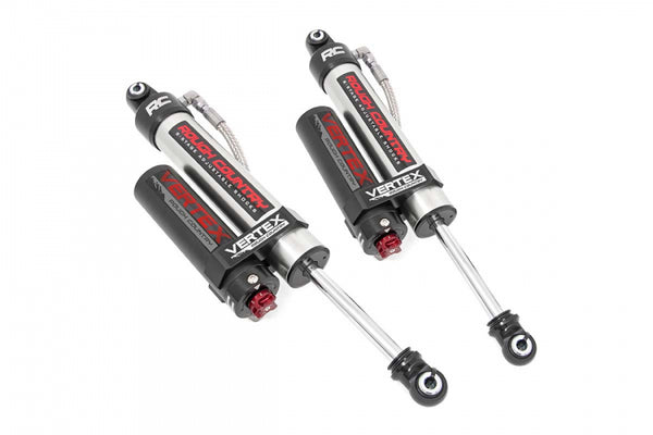 Rough Country Vertex 2.5 Adjustable Rear Shocks | 2.5-4.5" Lift | 2007+ Silverado / Sierra 1500