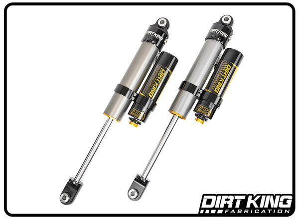 Dirt King 2.5 Smooth Body Shocks | DCA Piggyback Reservoir | 2007-18 Silverado / Sierra 1500
