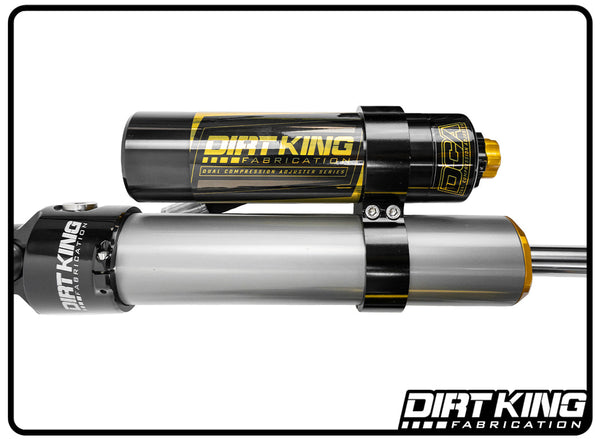 Dirt King 2.5 Smooth Body Shocks | DCA Piggyback Reservoir | 2007-18 Silverado / Sierra 1500