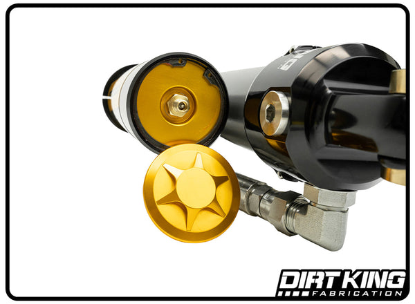 Dirt King 2.5 Smooth Body Shocks | DCA Piggyback Reservoir | 2007-18 Silverado / Sierra 1500