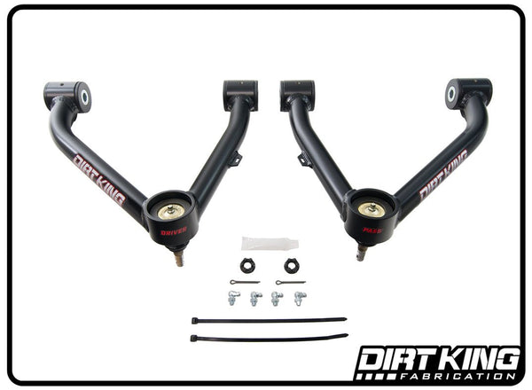 Dirt King Ball Joint Upper Control Arms | 2007-18 Silverado / Sierra 1500