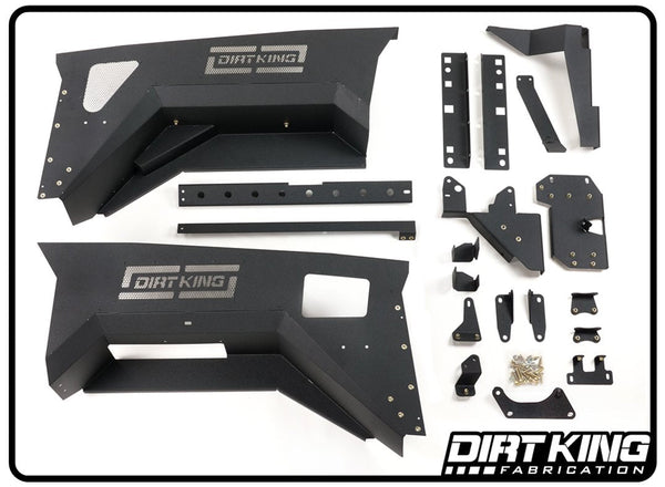 Dirt King Oversized Front Wheel Wells | 2014-18 Silverado / Sierra 1500