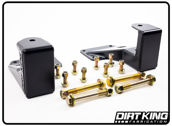 Dirt King Rear Shackle Hangers | 1999-2018 Silverado / Sierra 1500