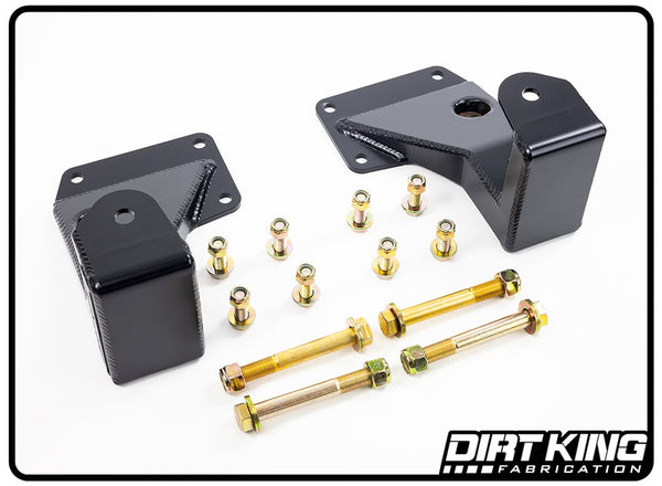 Dirt King Rear Shackle Hangers | 1999-2018 Silverado / Sierra 1500