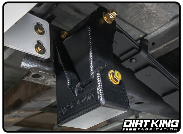 Dirt King Long Travel Shackles | 1999-2018 Silverado / Sierra 1500