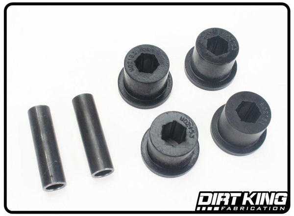 Dirt King Shackle Bushing Rebuild Kit | 1999-18 Silverado / Sierra 1500