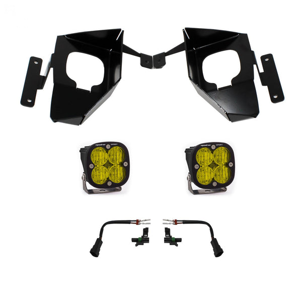 Baja Designs Squadron Sport Fog Pocket Light Kit | 2016-18 Silverado 1500