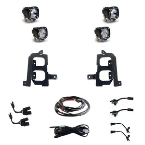 Baja Designs S1 Dual Fog Pocket Light Kit | 2020-22 GMC Sierra 2500HD/3500HD - Underland Offroad