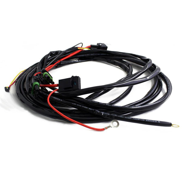 Baja Designs OnX6/S8/XL 3-Pin Hi-Beam 2-Light Max (150 Watts) Wiring Harness | Universal - Underland Offroad