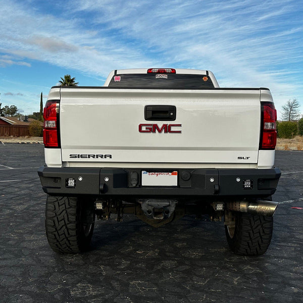 Chassis Unlimited Attitude Rear Bumper | 2015-19 Silverado / Sierra HD