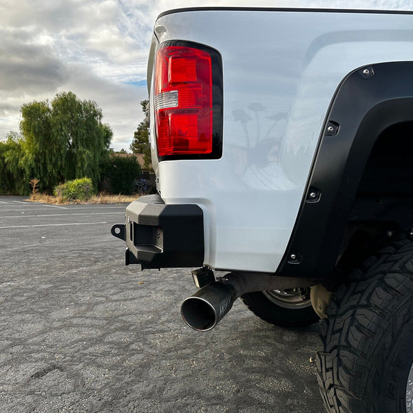 Chassis Unlimited Attitude Rear Bumper | 2015-19 Silverado / Sierra HD