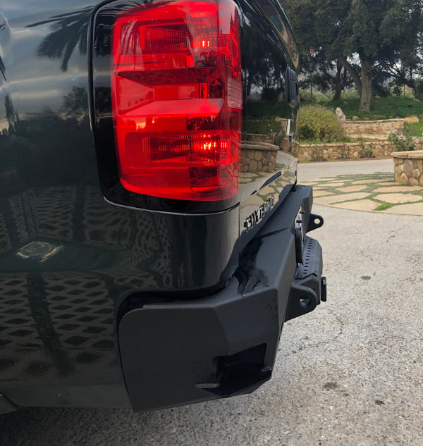 Chassis Unlimited Octane Rear Bumper | 2015-19 Silverado / Sierra HD