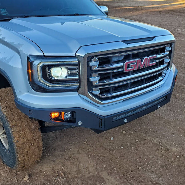 Chassis Unlimited Octane Front Winch Bumper | 2016-18 Sierra 1500