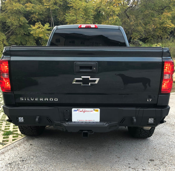 Chassis Unlimited Octane Rear Bumper | 2015-19 Silverado / Sierra HD