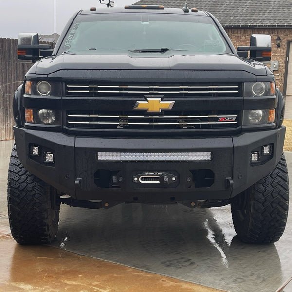 Chassis Unlimited Attitude Front Winch Bumper | 2015-19 Silverado HD