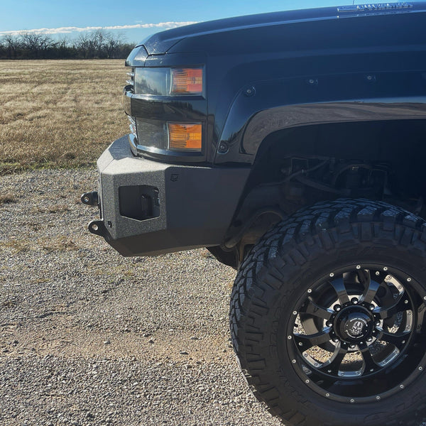 Chassis Unlimited Attitude Front Winch Bumper | 2015-19 Silverado HD