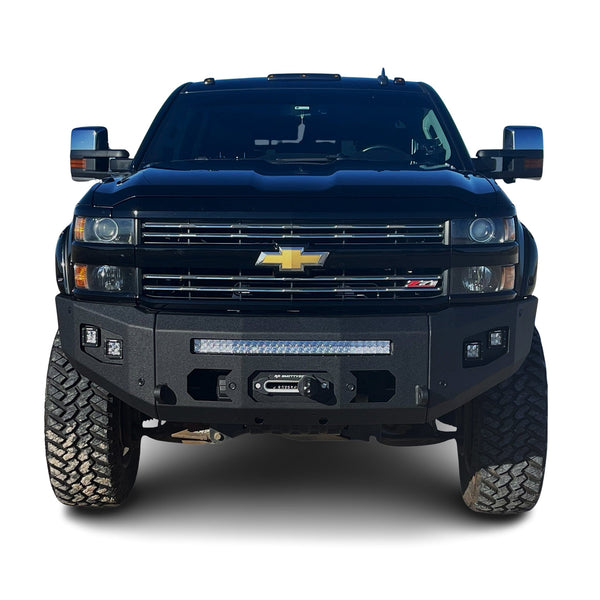 Chassis Unlimited Attitude Front Winch Bumper | 2015-19 Silverado HD