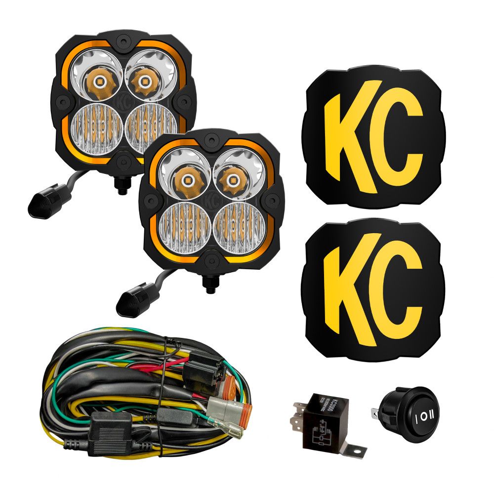 KC Flex Era 4 - 2 Light System - Colorado & Canyon Enthusiasts