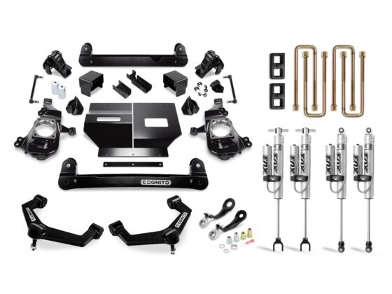Cognito 4-Inch Standard Lift Kit w/ Fox PSRR 2.0 IFP Shocks | 2020+ Silverado / Sierra HD