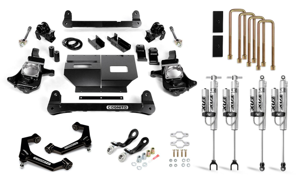 Cognito 4-Inch Performance Lift Kit with Fox PSRR 2.0 | 2011-19 Silverado / Sierra HD