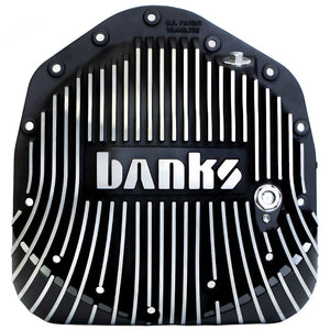 Banks Ram-Air Differential Cover Kit Satin Black/Machined w/Hardware 01-19 Chevy/GMC 03-24 Ram with AAM 11.5 Inch or 11.8 Inch 14 Bolt Rear Axle