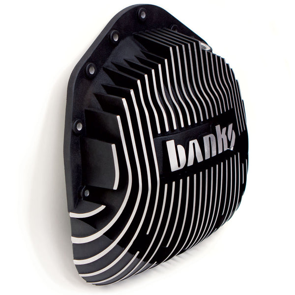Banks Ram-Air Differential Cover Kit Satin Black/Machined w/Hardware 01-19 Chevy/GMC 03-24 Ram with AAM 11.5 Inch or 11.8 Inch 14 Bolt Rear Axle