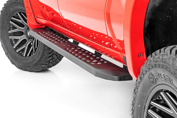Rough Country RPT2 Running Boards | 2019+ Silverado / Sierra 1500 | 2020+ HD