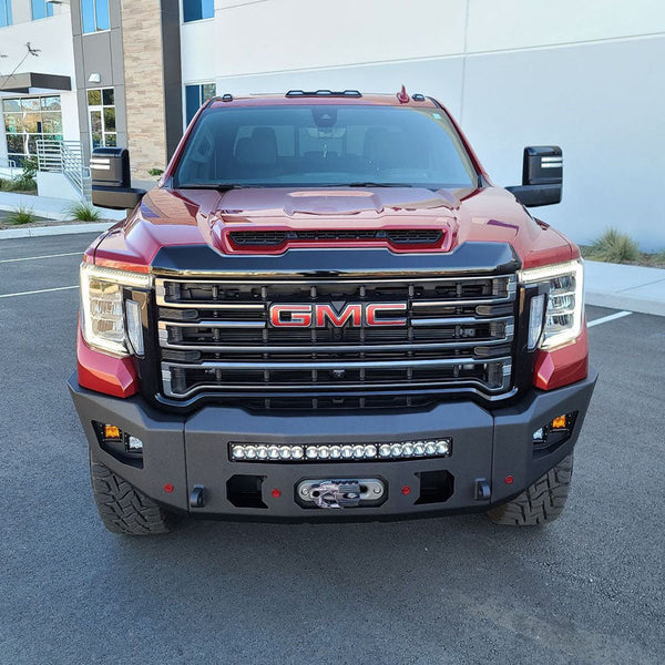 Chassis Unlimited Attitude Front Winch Bumper | 2020+ Sierra HD