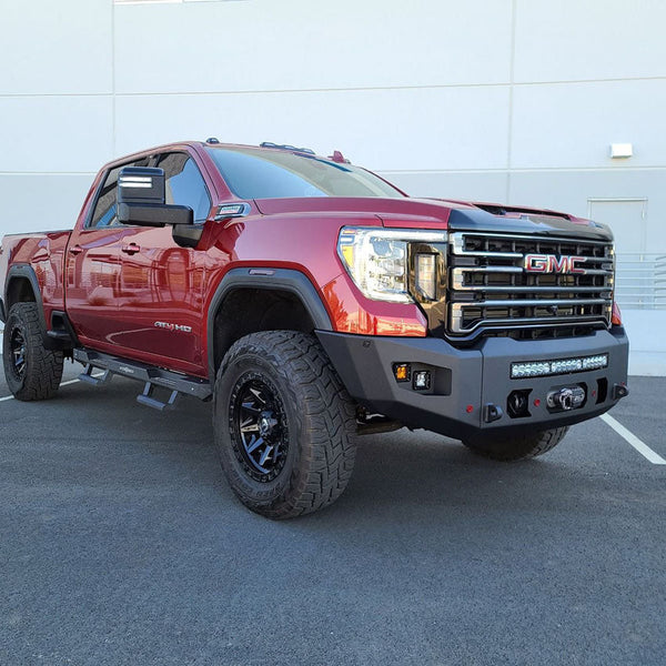 Chassis Unlimited Attitude Front Winch Bumper | 2020+ Sierra HD