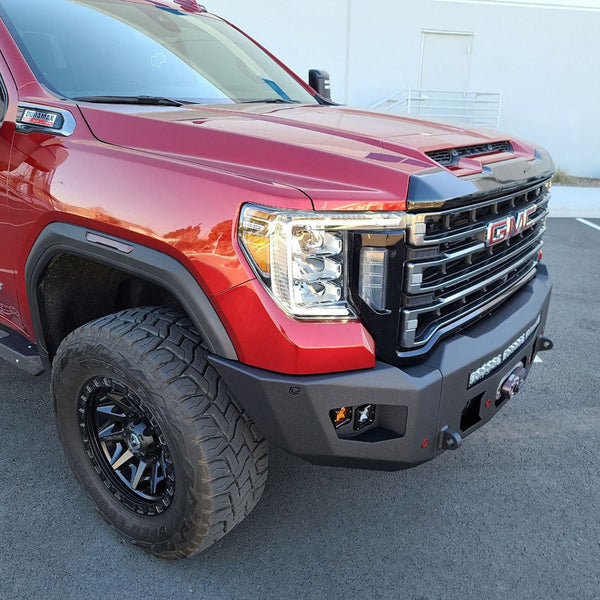 Chassis Unlimited Attitude Front Winch Bumper | 2020+ Sierra HD