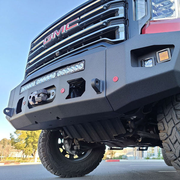 Chassis Unlimited Attitude Front Winch Bumper | 2020+ Sierra HD