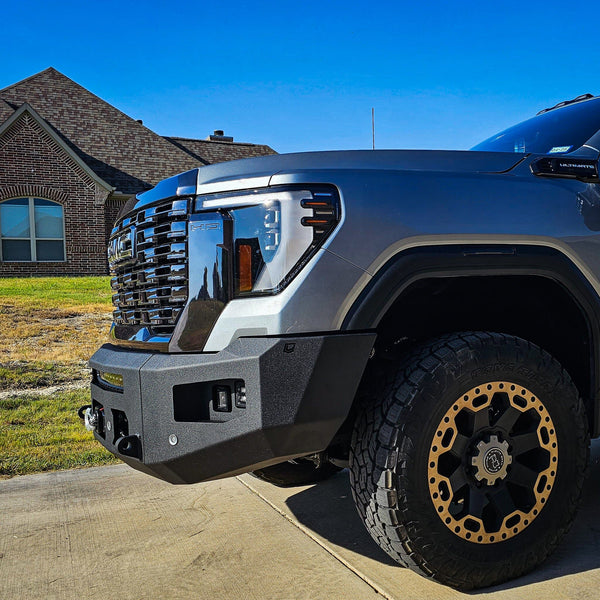 Chassis Unlimited Attitude Front Winch Bumper | 2024+ Sierra HD