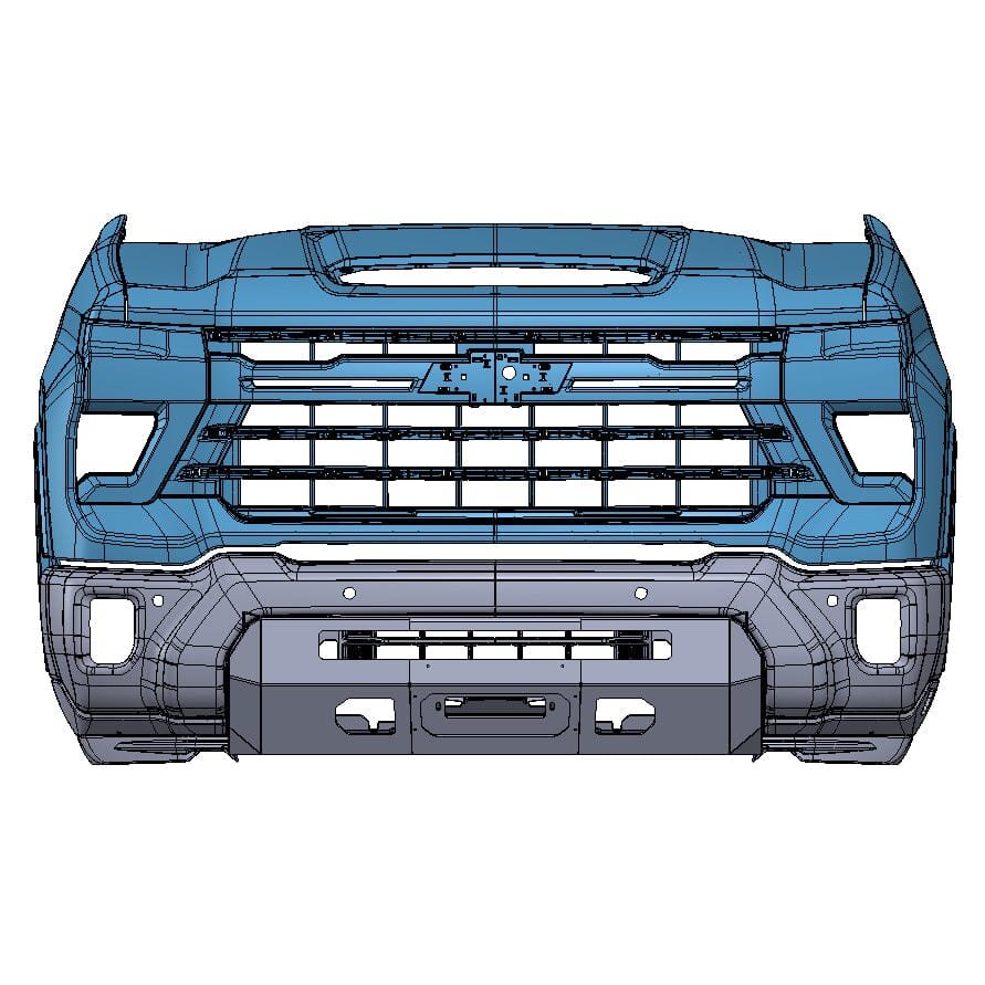 duramax bumper for fishing poles Chassis Unlimited Prolite Front Bumper
