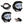 Baja Designs LP4 Pro LED Auxiliary Light Pod Pair Light Pattern Color Backlight