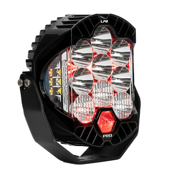 Baja Designs LP9 Pro LED Auxiliary Light Pod Light Pattern Color Backlight