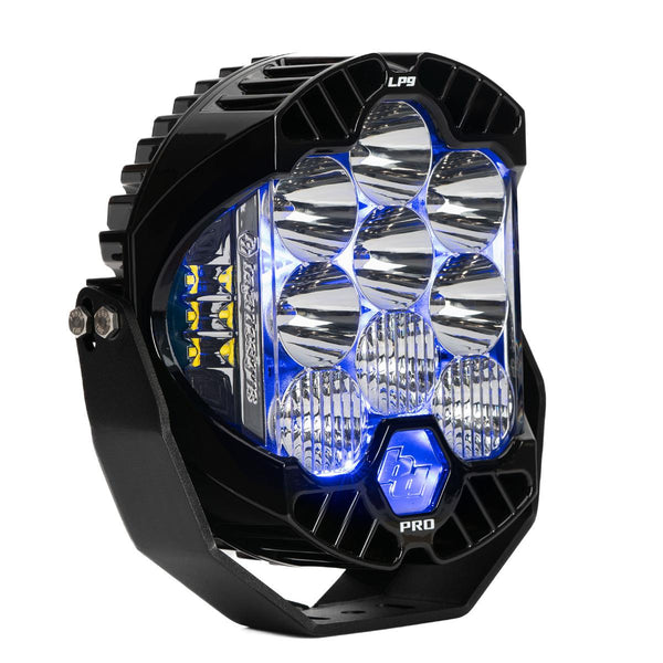 Baja Designs LP9 Pro LED Auxiliary Light Pod Light Pattern Color Backlight