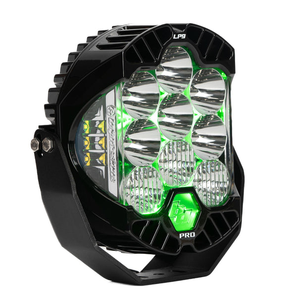 Baja Designs LP9 Pro LED Auxiliary Light Pod Light Pattern Color Backlight
